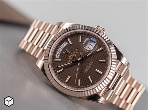 rolex chocolate daydate|Meer.